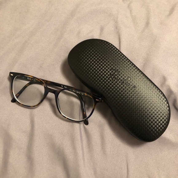 Ray Ban RB 5397 Elliot 8174 eyeglasses in tortoise color. Measures 50*19 145 - Picture 5 of 5